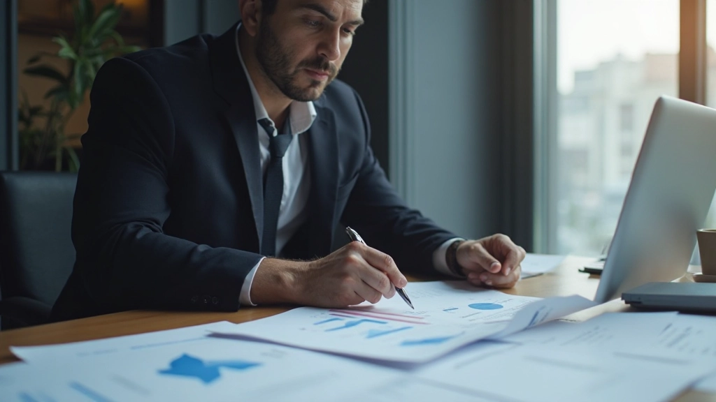 Профессиональное фото анализа финансовых документов и таблиц